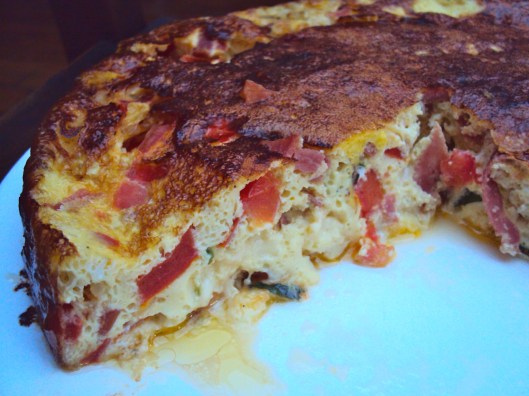 Frittata Closeup